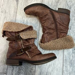 Jellypop Biker Moto boots. 9.5